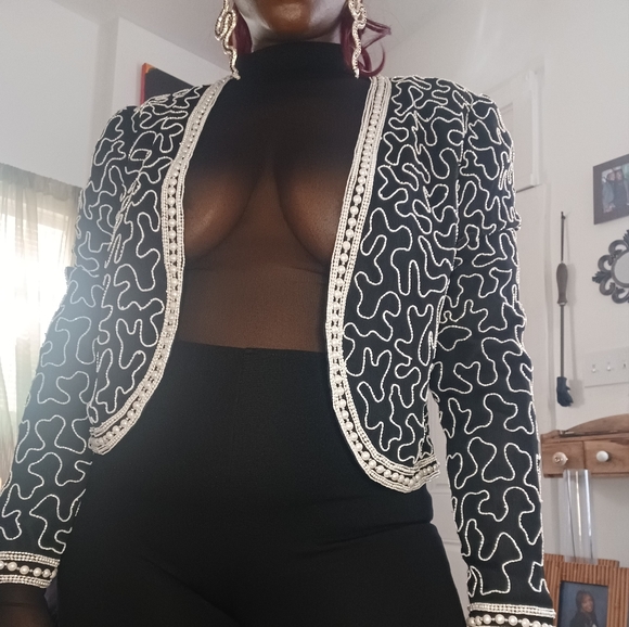 Vintage Beaded Jacket - Picture 5 of 5